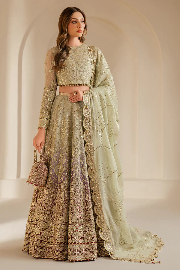 EMBROIDERED CHIFFON WF'25-09