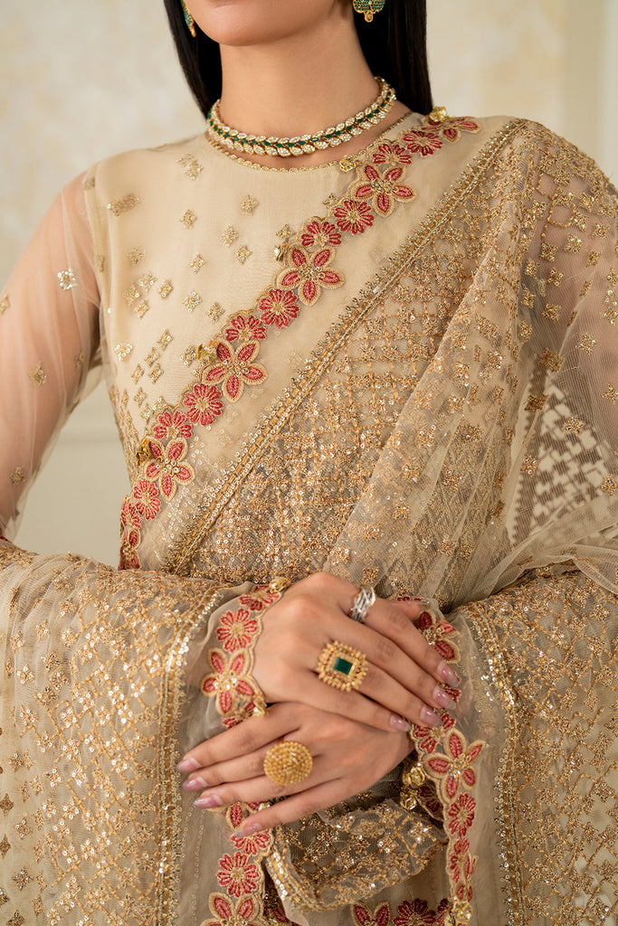 BAROQUE EMBROIDERED NET UF-4159