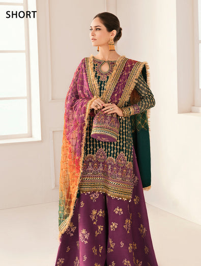 EMBROIDERED CHIFFON CH11-06