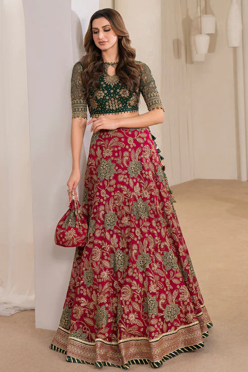 EMBROIDERED CHIFFON WF'24-03