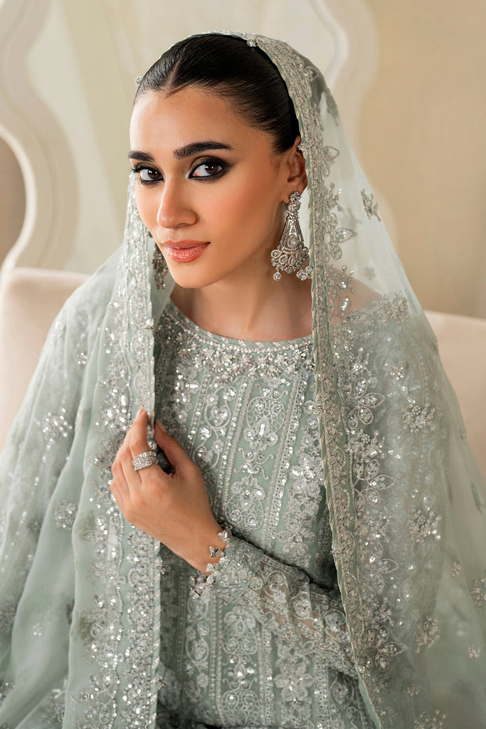 BAROQUE EMBROIDERED CHIFFON UF-4160