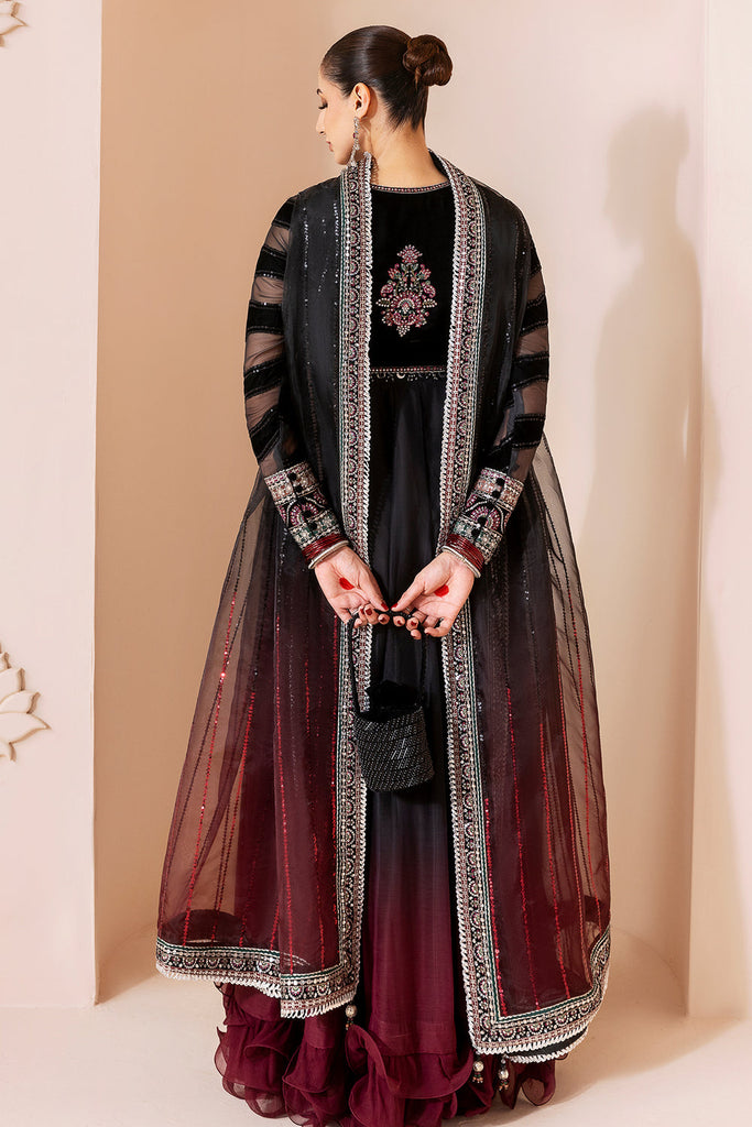 JAZMIN - Embroidered Velvet Formal CVF D-10