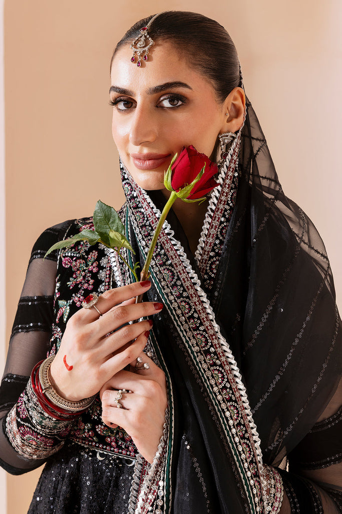 JAZMIN - Embroidered Velvet Formal CVF D-10