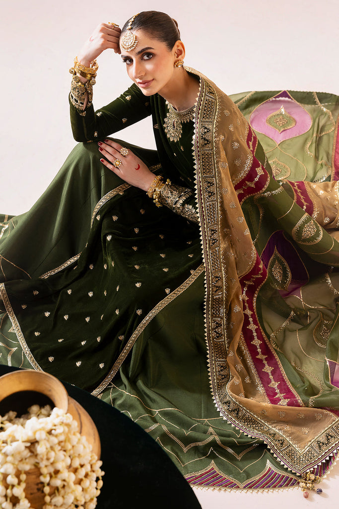 JAZMIN - Embroidered Velvet Formal CVF D-09