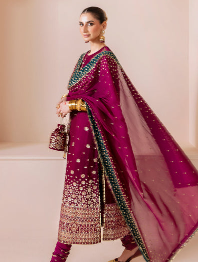 JAZMIN - Embroidered Velvet Formal CVF D-02