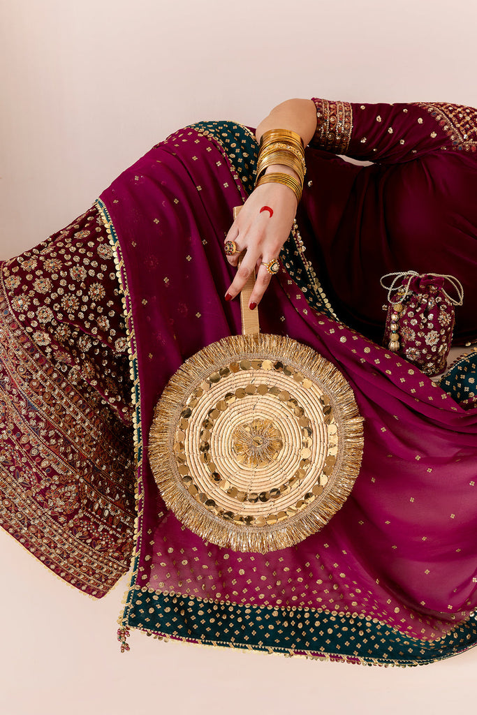 JAZMIN - Embroidered Velvet Formal CVF D-02