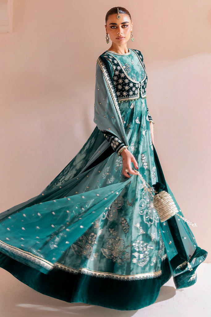 JAZMIN - Embroidered Velvet Formal CVF D-06