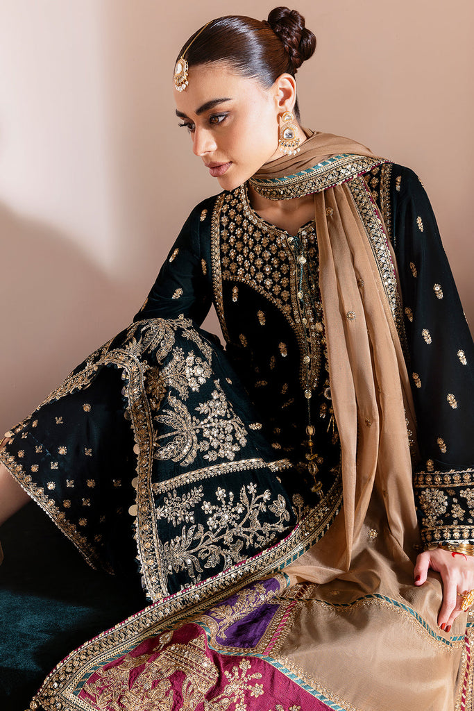 JAZMIN - Embroidered Velvet Formal CVF D-01