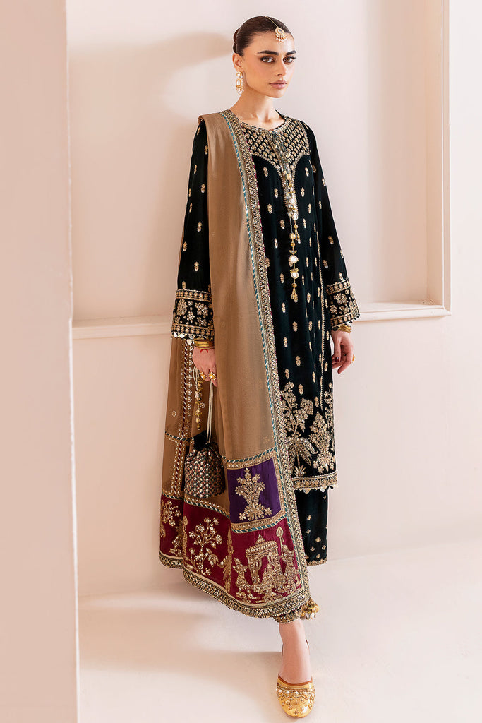 JAZMIN - Embroidered Velvet Formal CVF D-01