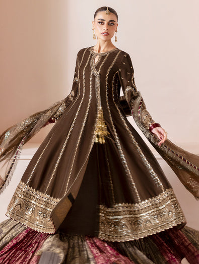 JAZMIN - Embroidered Velvet Formal CVF D-04