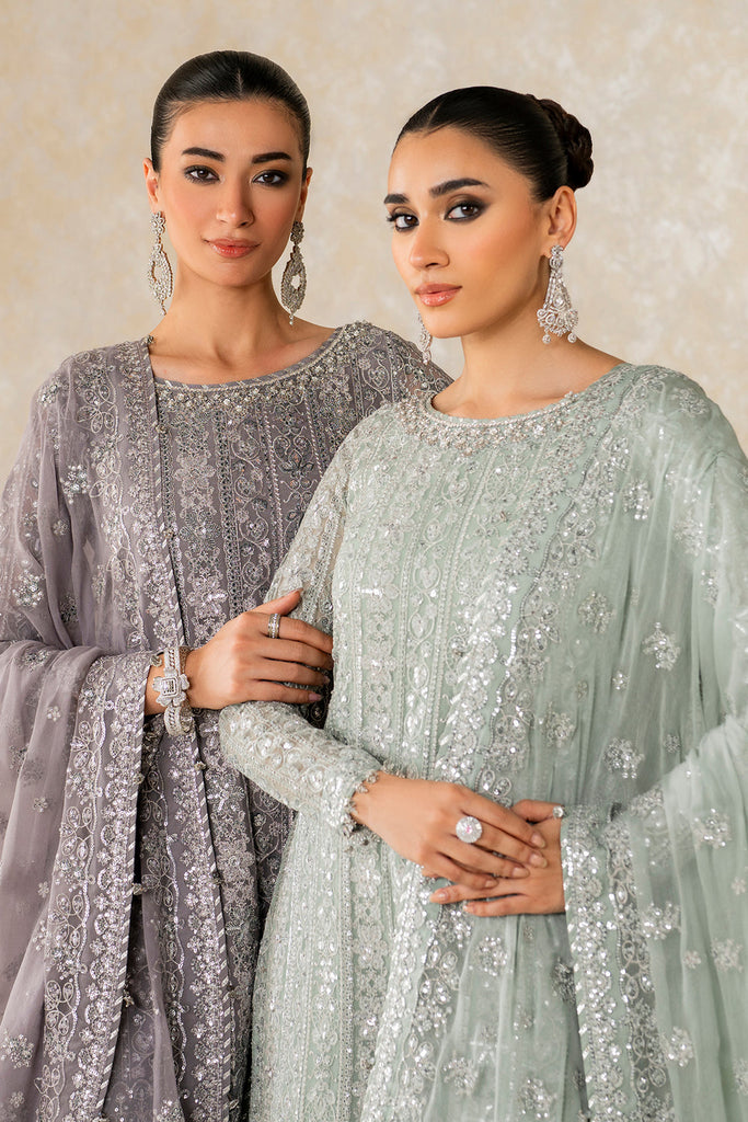 BAROQUE EMBROIDERED CHIFFON UF-4160