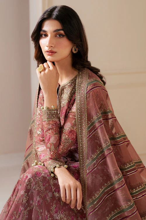 EMBROIDERED CHIFFON UC-3064