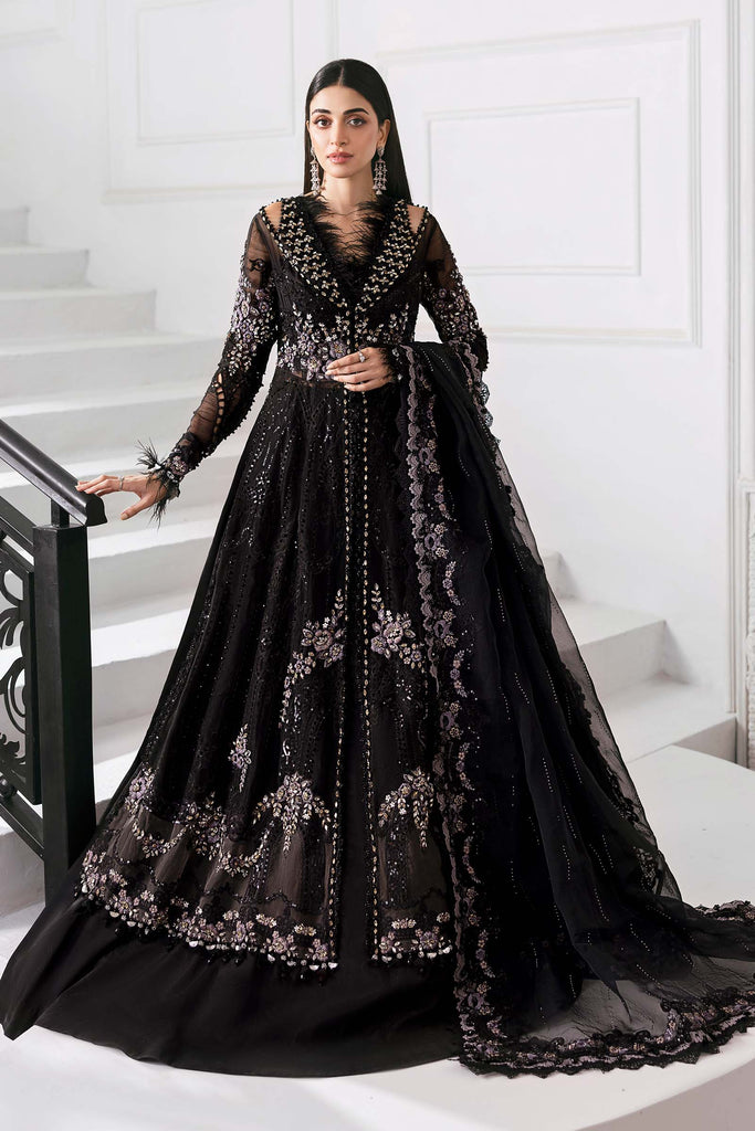 Embroidered Organza Suit | BD-3004