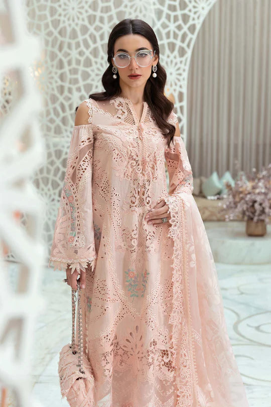 Embroidered Dobby Lawn Suit | D-2513-A