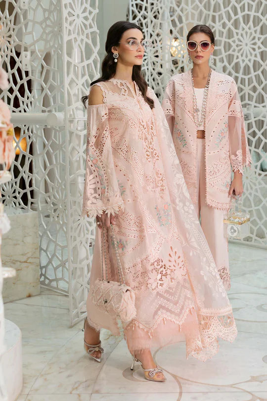 Embroidered Dobby Lawn Suit | D-2513-A