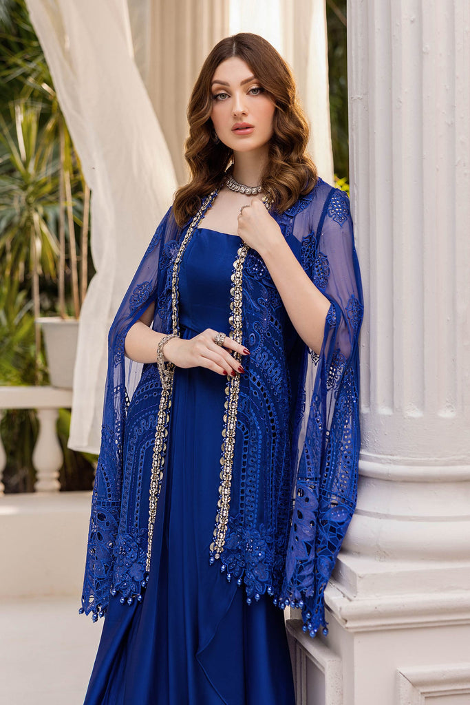 MARIA-B Embroidered Chiffon Suit | MPC-25-103