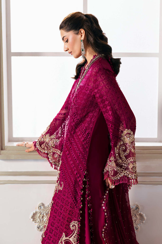 Embroidered Chiffon Suit | BD-3003
