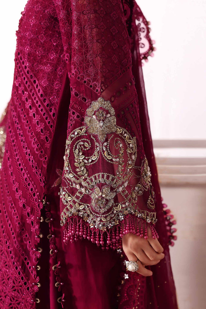 Embroidered Chiffon Suit | BD-3003