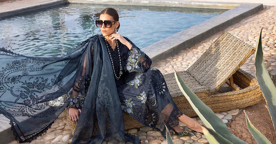 Embroidered Lawn Suit | D-2504-B