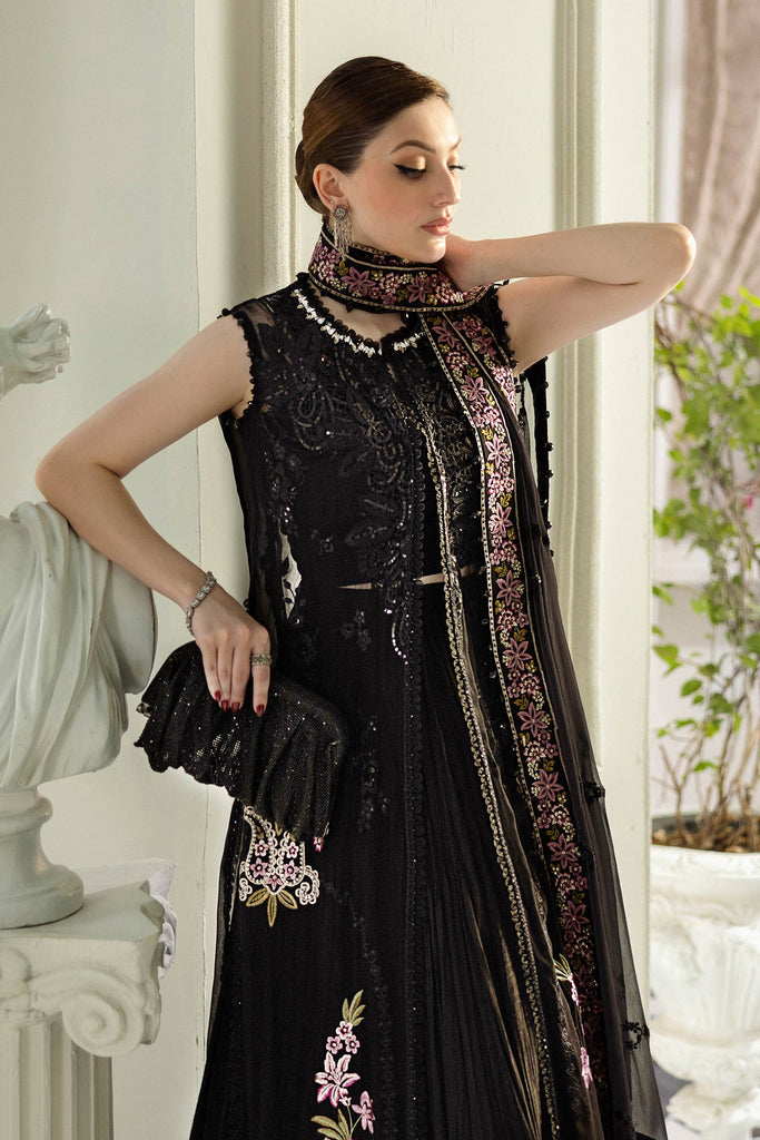 MARIA-B Embroidered Chiffon Suit | MPC-25-104