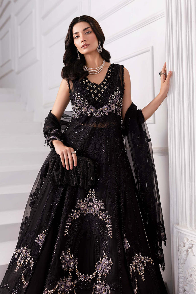 Embroidered Organza Suit | BD-3004