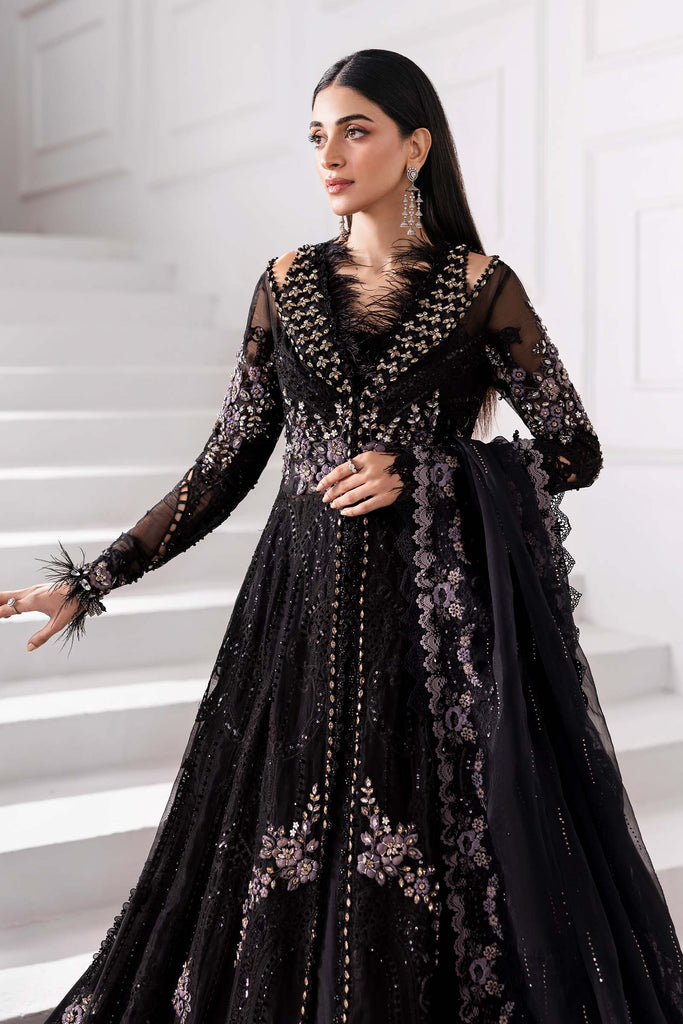 Embroidered Organza Suit | BD-3004