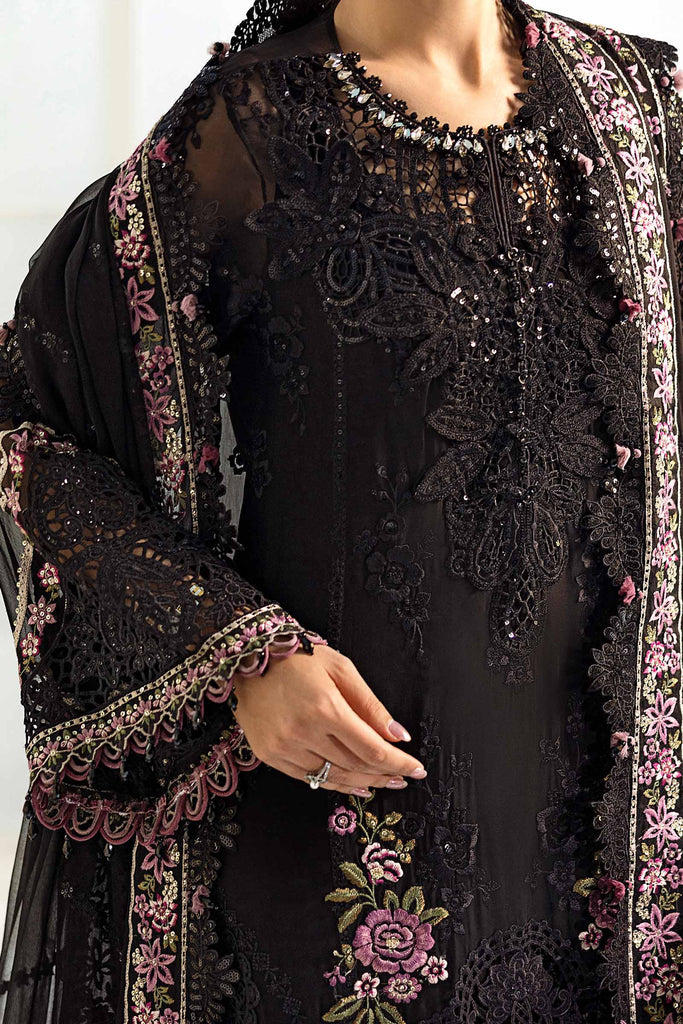 MARIA-B Embroidered Chiffon Suit | MPC-25-104