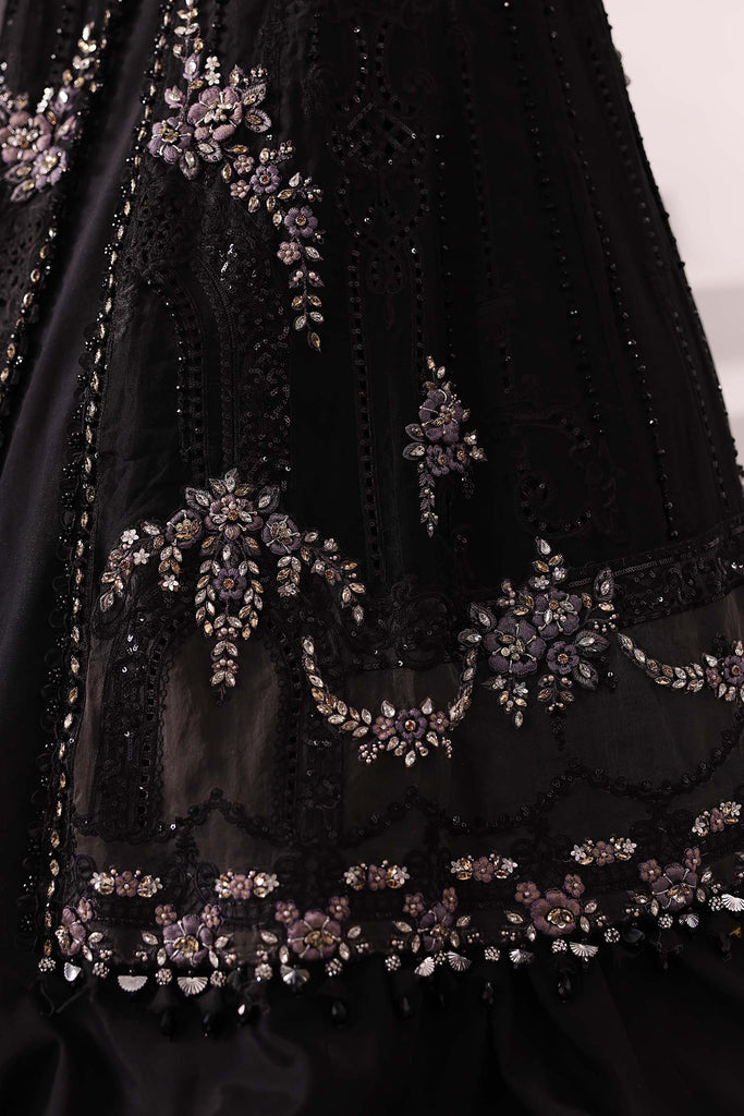 Embroidered Organza Suit | BD-3004