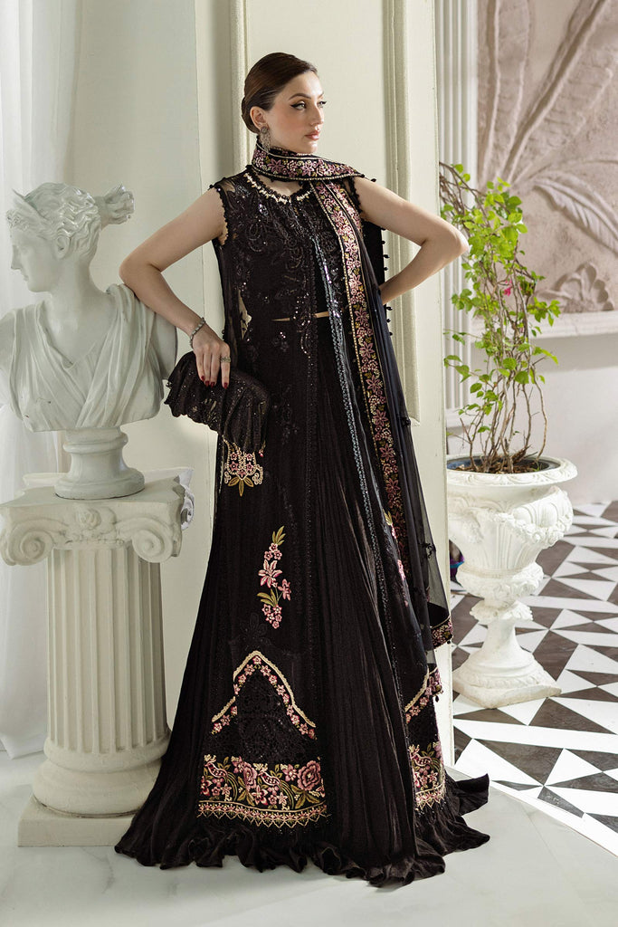 MARIA-B Embroidered Chiffon Suit | MPC-25-104