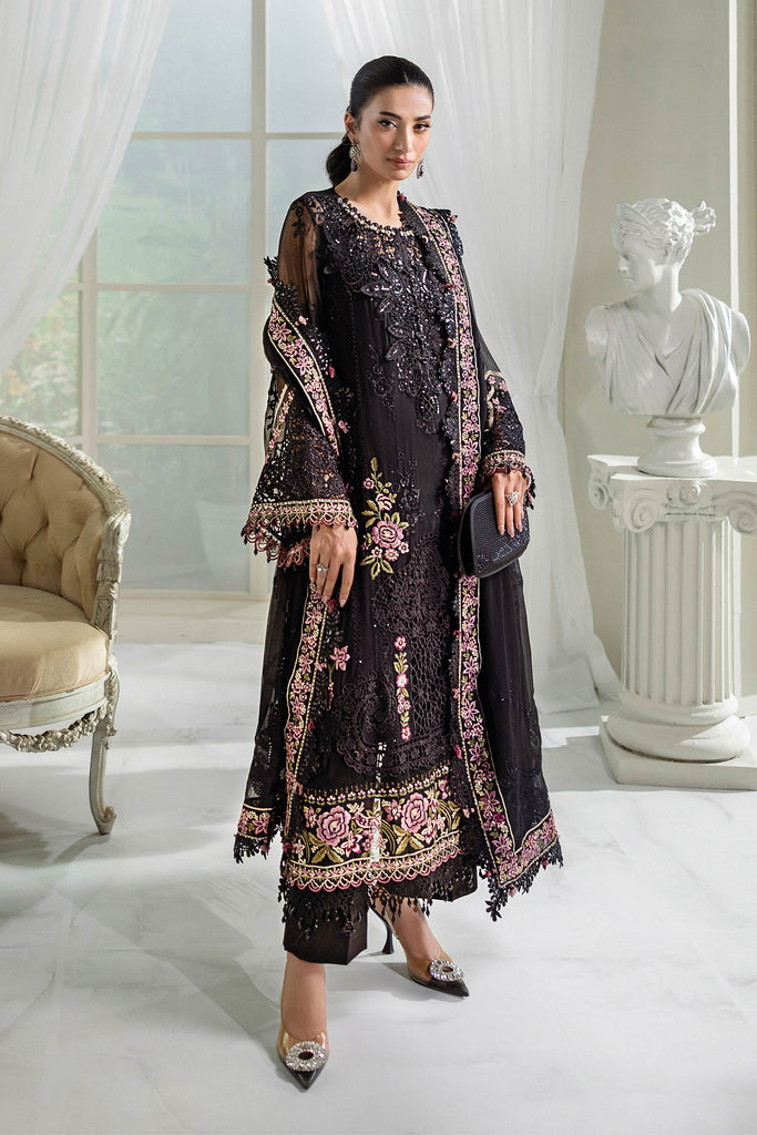 MARIA-B Embroidered Chiffon Suit | MPC-25-104