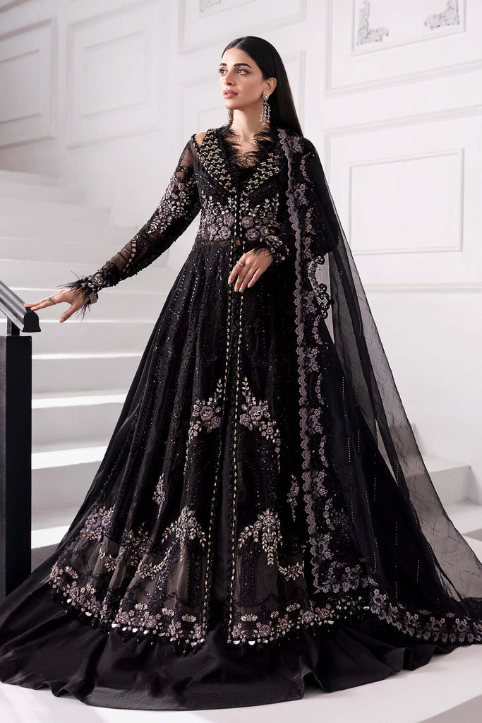 Embroidered Organza Suit | BD-3004