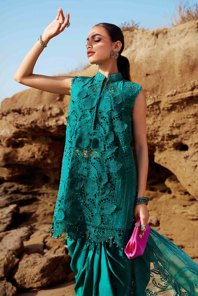 Embroidered Organza Lawn Suit | EID LAWN-25-05
