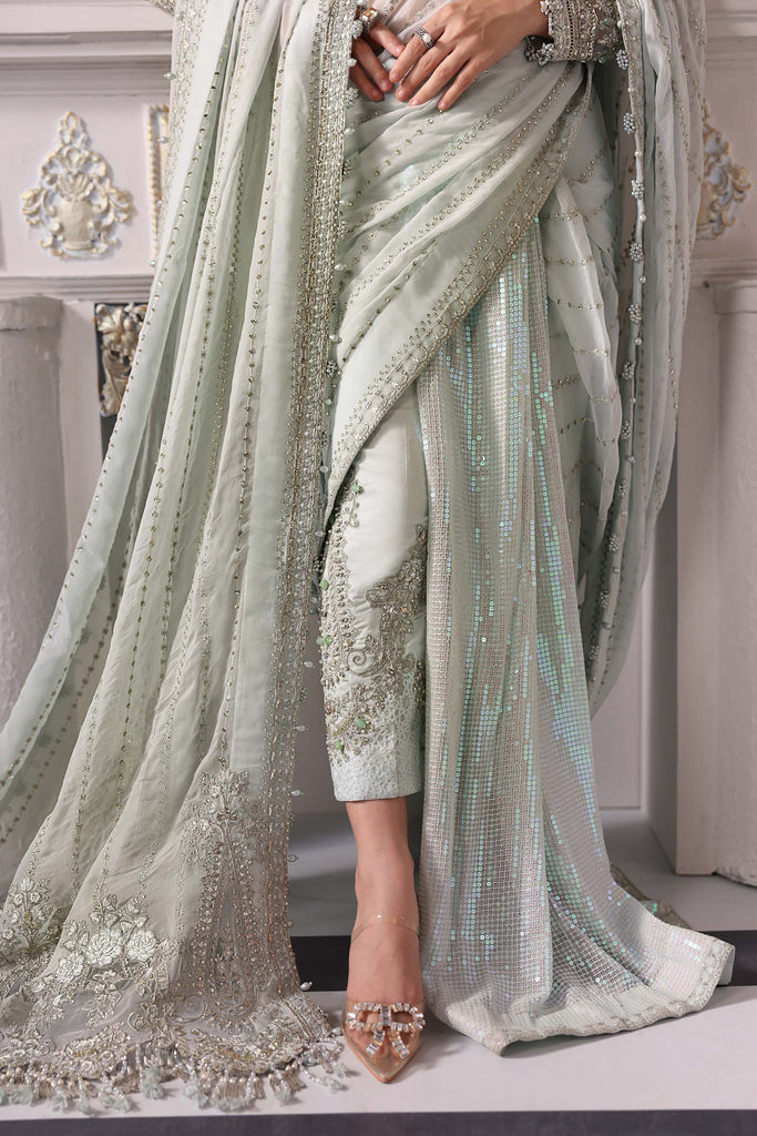 Embroidered Chiffon Suit | BD-3005