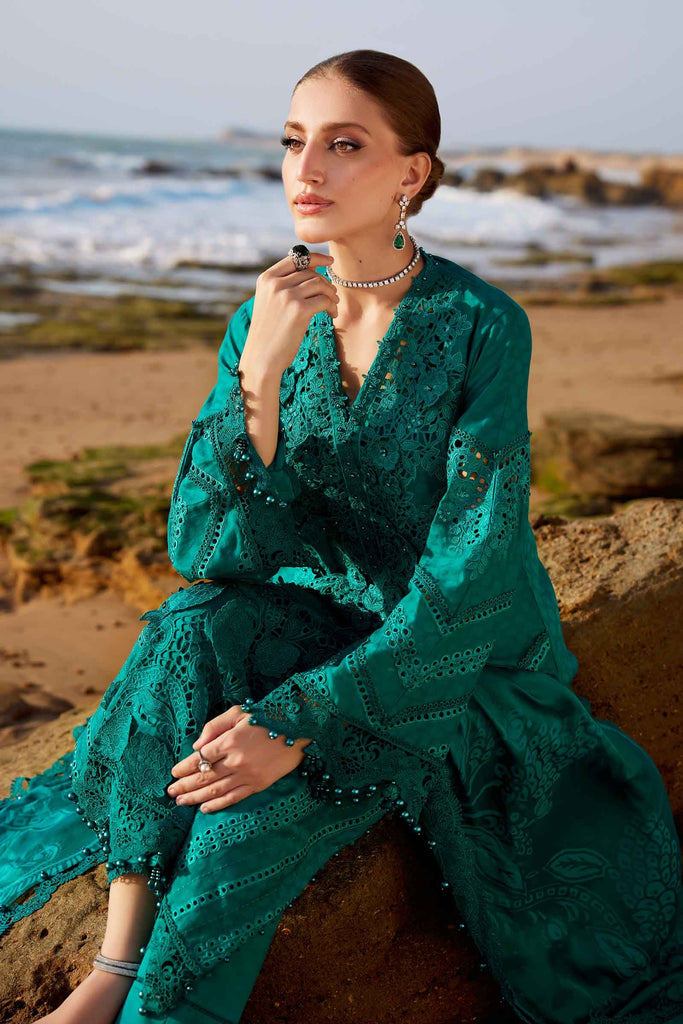 Embroidered Organza Lawn Suit | EID LAWN-25-05