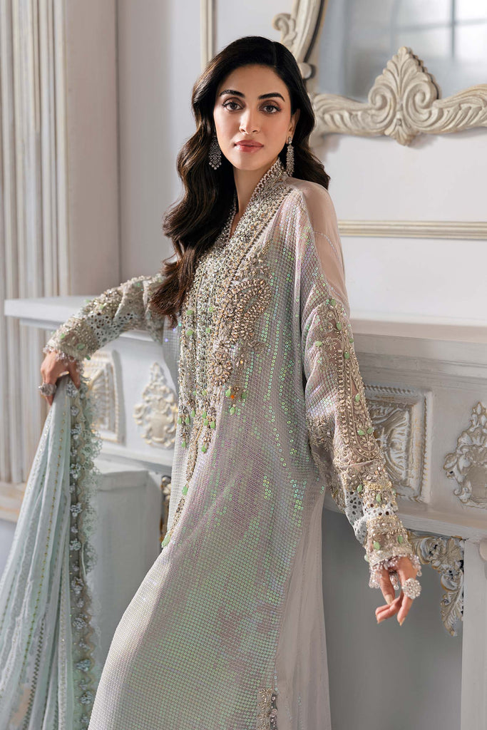 Embroidered Chiffon Suit | BD-3005
