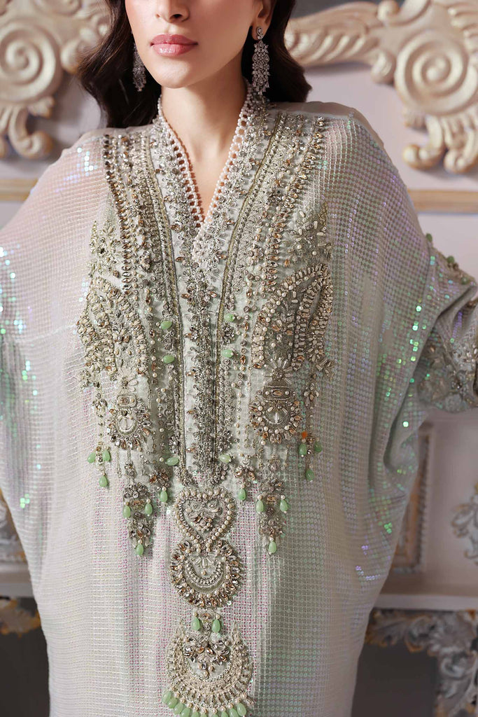 Embroidered Chiffon Suit | BD-3005