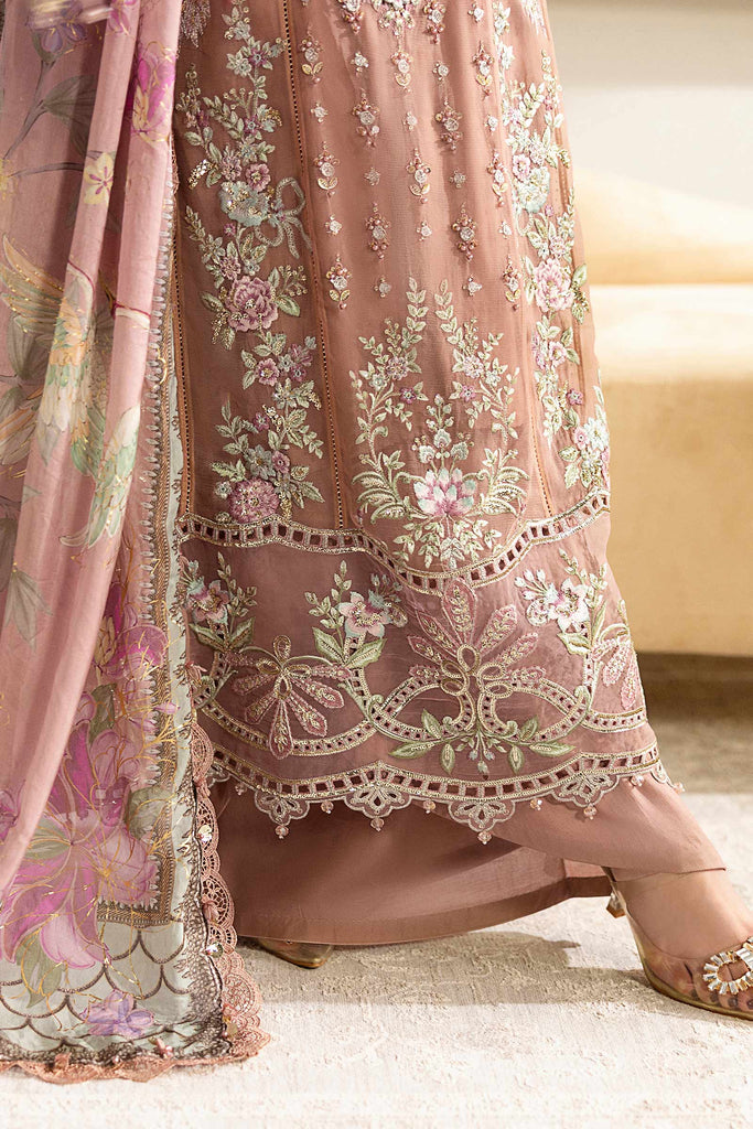 MARIA-B Embroidered Chiffon Suit | MPC-25-105