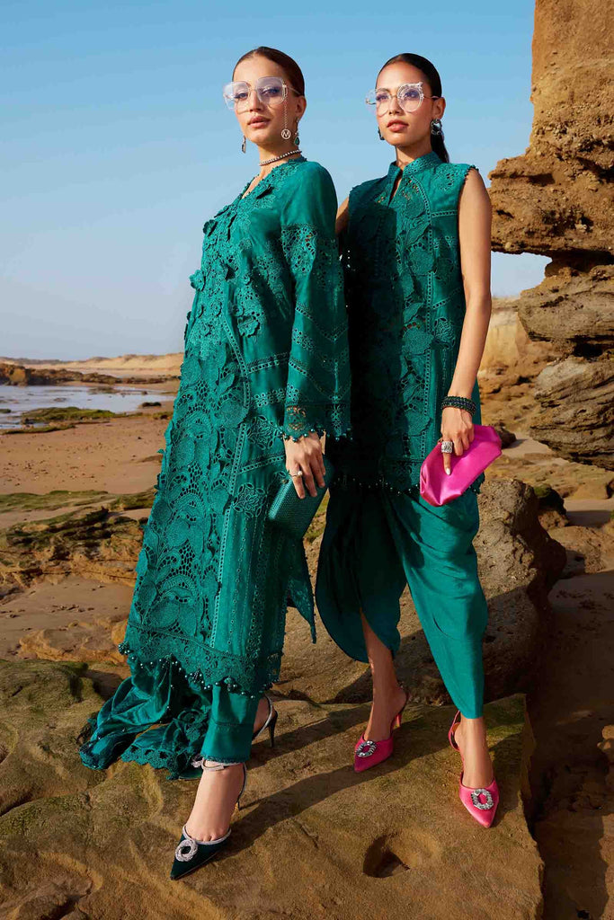 Embroidered Organza Lawn Suit | EID LAWN-25-05