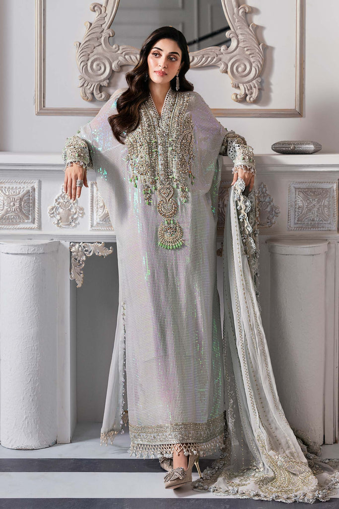 Embroidered Chiffon Suit | BD-3005