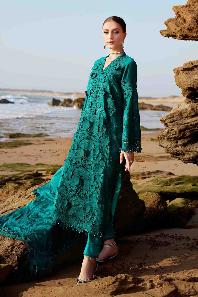 Embroidered Organza Lawn Suit | EID LAWN-25-05