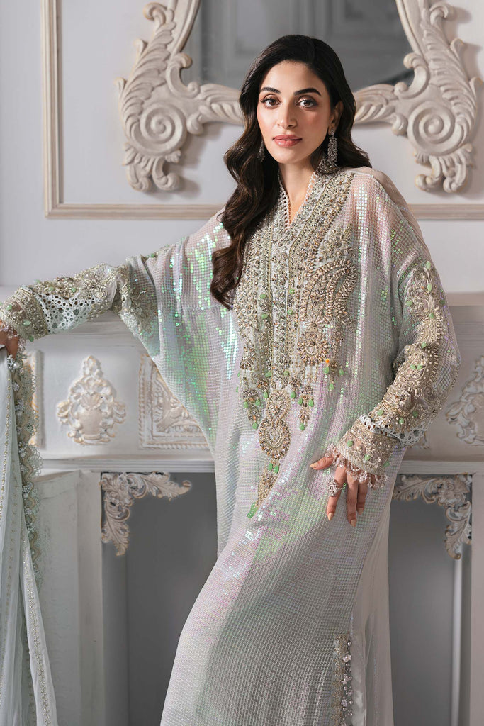 Embroidered Chiffon Suit | BD-3005