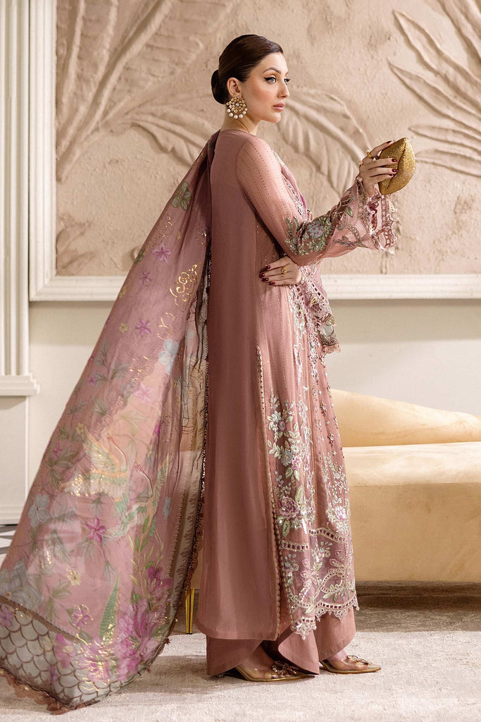 MARIA-B Embroidered Chiffon Suit | MPC-25-105
