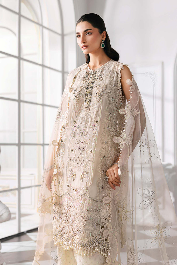 Embroidered Chiffon Suit | BD-3007