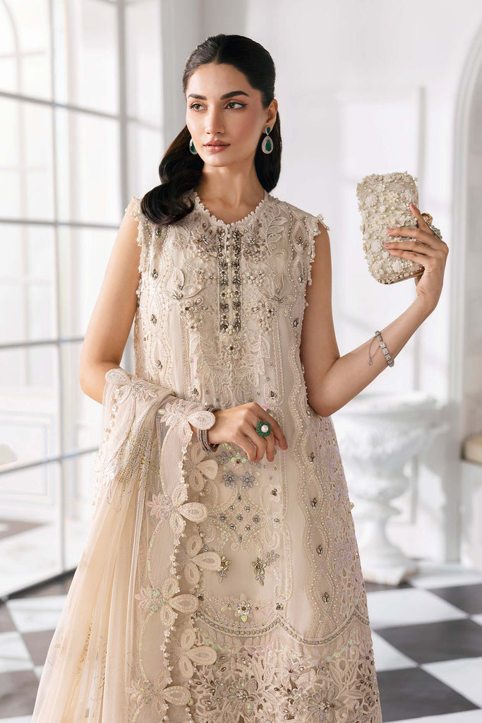 Embroidered Chiffon Suit | BD-3007