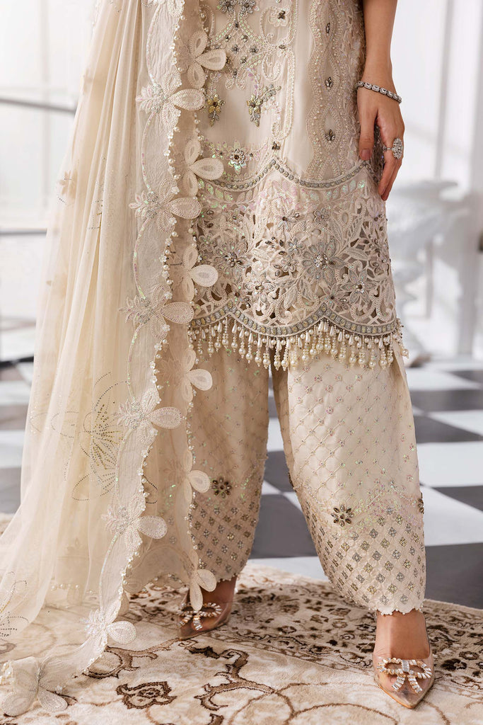 Embroidered Chiffon Suit | BD-3007