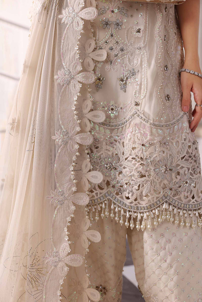 Embroidered Chiffon Suit | BD-3007