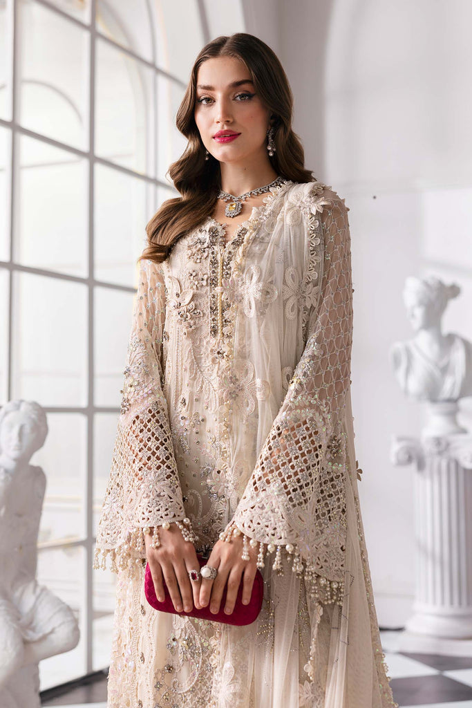 Embroidered Chiffon Suit | BD-3007