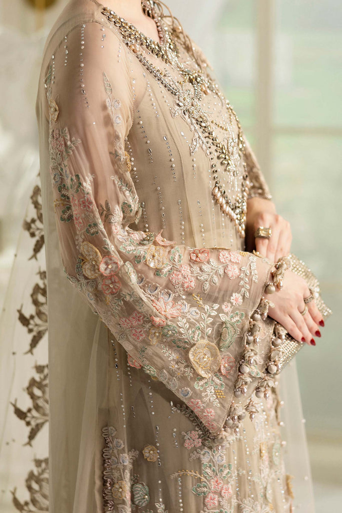 MARIA-B Embroidered Chiffon Suit | MPC-25-107