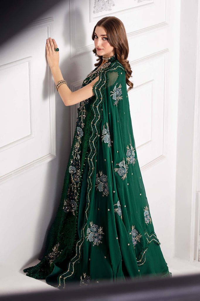 Embroidered Chiffon Suit | BD-3008