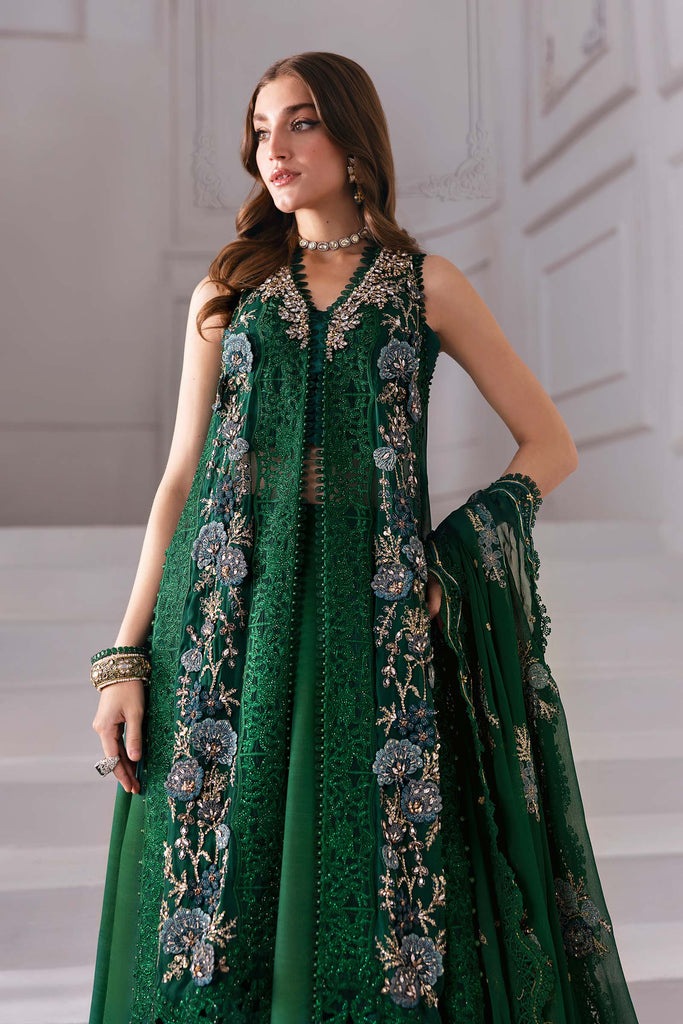 Embroidered Chiffon Suit | BD-3008